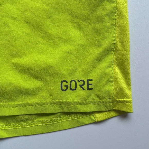 GORE Bright Yellow Athletic Shorts - Picture 2 of 10